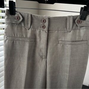 Twelfth Street by Cynthia Vincent Neutral Taupe Trousers